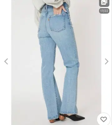 RODEO CROWNS WIDE BOWL 비대칭 하이웨스트 데님