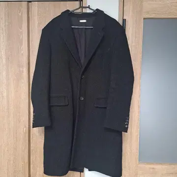 monkey time 몽키타임 체스터 코트 블랙 M 울