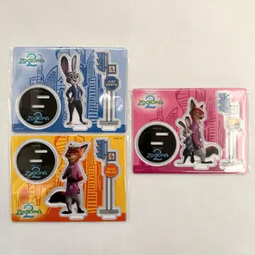 Happy 복권 주토피아2 G상 아크릴 스탠드 프롭스 닉 주디