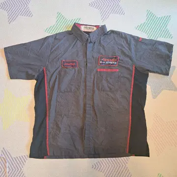 Nissan of Athens 워크 셔츠 닛산 구제 의류 Jonathan