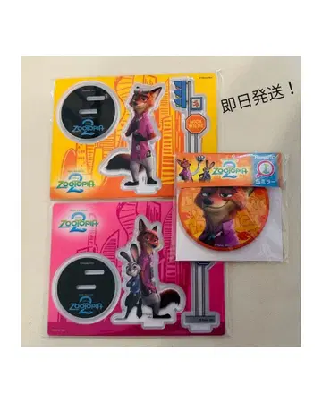 주토피아2 제일복권 아크릴 스탠드&캔 미러