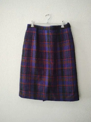 MISSEL 체크 무늬 타이트 스커트 무릎 기장 17호