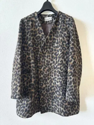 JOURNAL STANDARD 레오파드 무늬 샤기 코트 더블 페이스 F