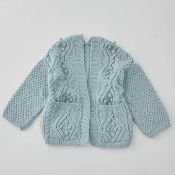 nestRobe 페루 니트 팝콘 케이블 가디건