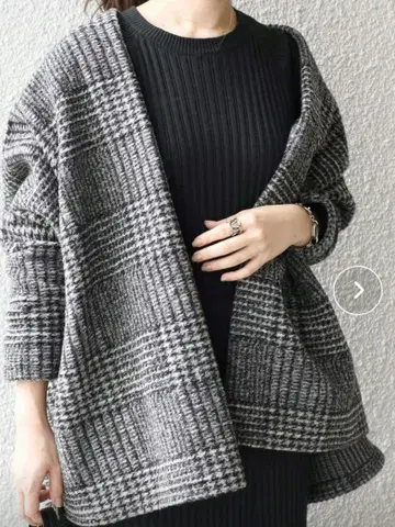 새상품급 SHIPS 코트풍 가디건