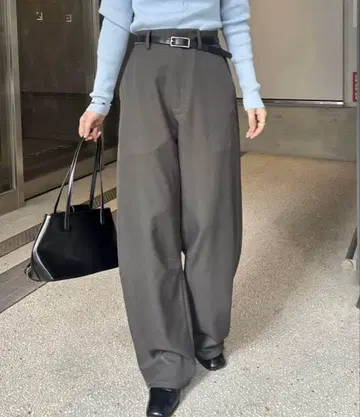 mystic 커브 슬랙스 다크 그레이 1 사이즈