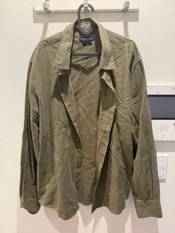 MUDO COLLECTION 슬림핏 셔츠 XXL 올리브