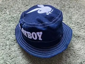 PLAYBOY 버킷햇 네이비 인디고