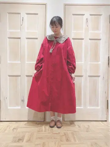 사만사 모스모스 코듀로이 전후 착용 원피스