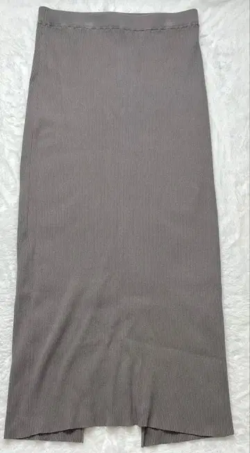 RIVE DROITE 슬림 효과 발군 리브 스트레이트 스커트 그레이 38