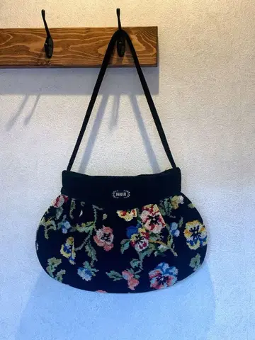 최종 가격 인하 FEILER 페이러 플라워 무늬 핸드백