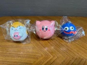 [ 새상품 ] 커비 흔들흔들 마스코트 커비 나고 구이 피규어 세트