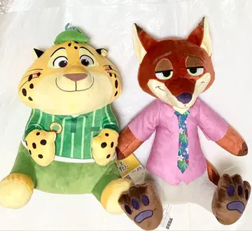 주토피아2 L 봉제 인형 닉 와일드 코텟토 펫탄 BIG 봉제 인형