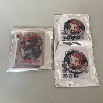 히로아카 우라라카 오챠코 파브미러풍 아크릴 스티커 유리 마그넷