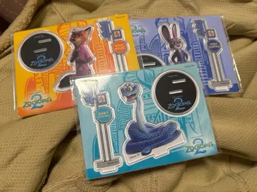 주토피아2 해피 복권 G상 아크릴 스탠드 프롭스 닉 주디