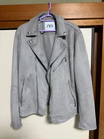 ZARA 그레이 라이더 자켓