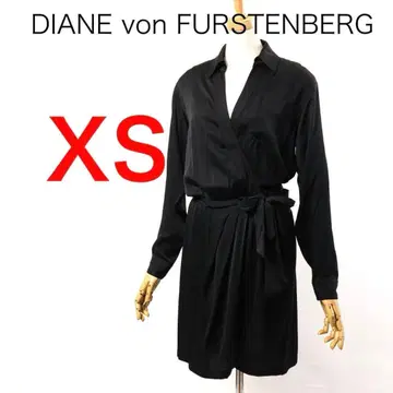 H923 다이앤 폰 파스텐버그 셔츠 칼라 랩 원피스