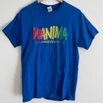 WANIMA 블루 T셔츠 ONE CHANCE M사이즈