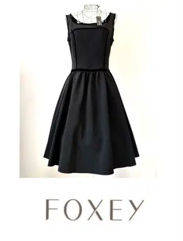 폭시 뉴욕 벨로아 파이핑 원피스 레어 42