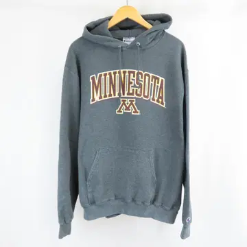 새상품급 Champion 로고 자수 오버 사이즈 칼리지 후드티 2XL