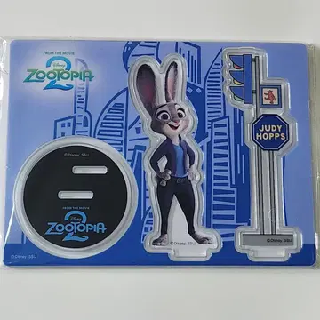 G상 아크릴 스탠드 프롭스 주디 Happy 복권 주토피아 2