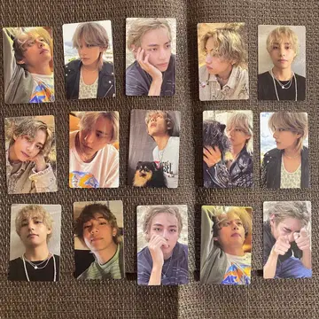 BTS 뷔 V 포토카드 15장 세트