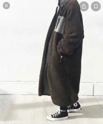 야카 리버서블 롱 코트