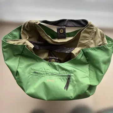 그린 토트백 2층 구조