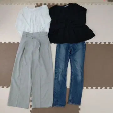 여성 의류 세트 팬츠 스타일 코디 묶음 판매 S~M