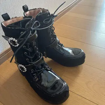 미사용 새상품 YOSUKE 숏부츠 블랙