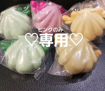 피치피치 피치 머메이드 거울 5개 세트 핑크, 옐로우 컬러, 옐로우 그린