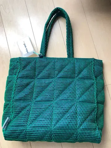 niko and - Misayo 메쉬 토트백 그린