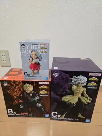 히로아카 제일복권 피규어 세트