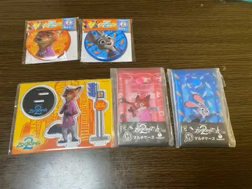 주토피아2 Happy 복권 닉 주디 5세트