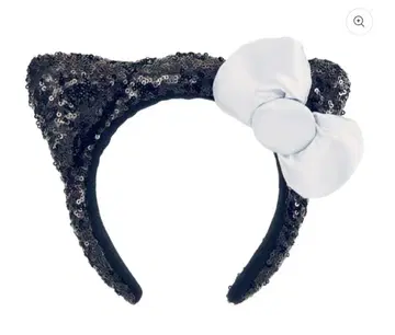 유니버설 키티 블랙 머리띠