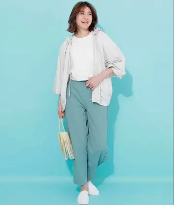 새상품급 UNFILO 앙피로 이지 팬츠 테이퍼드 3way 속건성