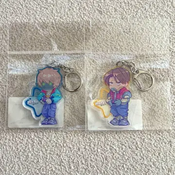 은하 특급 밀키 서브웨이 아크릴 키링 카트 맥스 세트