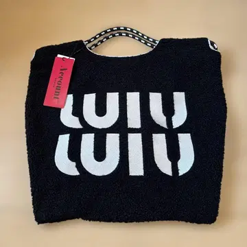 택 포함 새상품 미카레미카레 Account 토트백 블랙