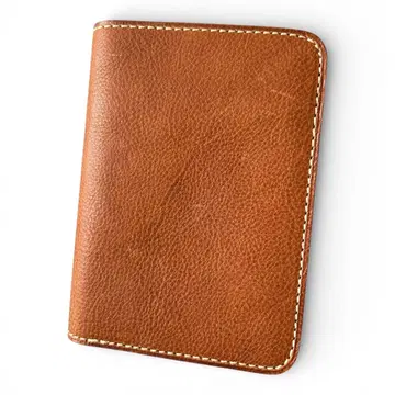 츠치야 가방 지갑 우루바노 자켓 퍼스 가죽 이단 접이