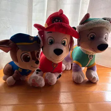 파우 패트롤 봉제 인형 세트