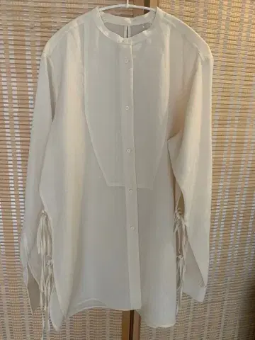 TODAYFUL 사이드 리본 셔츠 F 아이보리