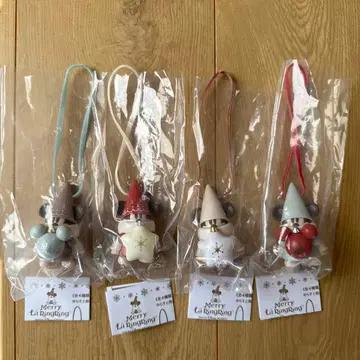 릴루린루 가챠가챠 캡슐 토이 4개 세트