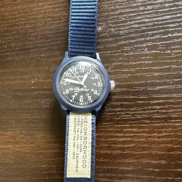 NEIGHBORHOOD 네이비 시계