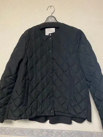 MARECHAL TERRE 블랙 퀼팅 자켓