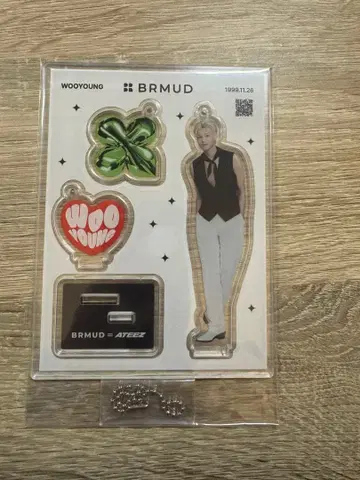 ATEEZ BRMUD 콜라보 혜택 아크릴 스탠드 우영