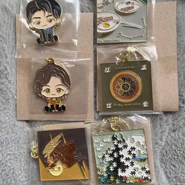 Mrs. GREEN APPLE 제일복권 F상 메탈 참 세트