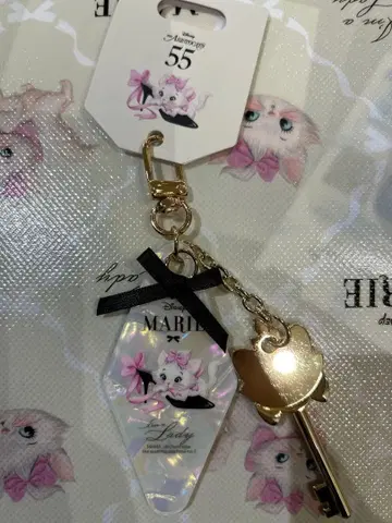 디즈니 스토어 마리 키링 키체인