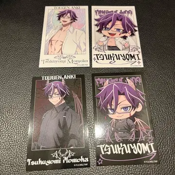 최저가 복숭아 동경암귀 복화 월영 파보테리아 천사 악마 폴라로이드풍 카드