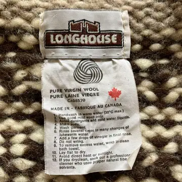 캐나다제 카우친 스웨터 남녀 공용