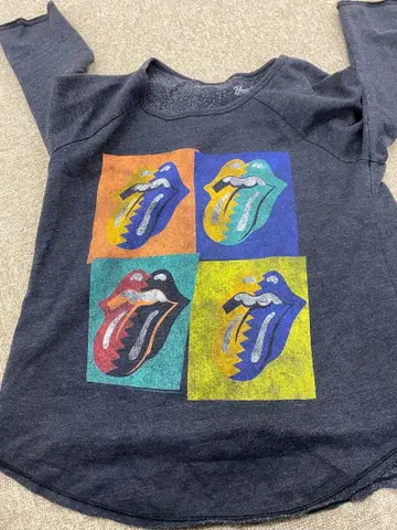 롤링 스톤즈 1989년 북미 투어 7부 소매 티셔츠